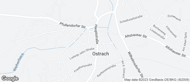 Karte mit Standort von Backhaus Mahl