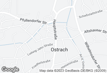 Karte mit Standort von Backhaus Mahl