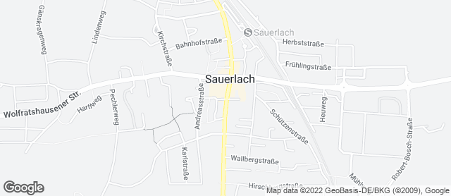 Karte mit Standort von Bäckerei Köglsperger