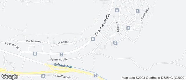 Karte mit Standort von Meisterbäckerei Schneckenburger GmbH & Co. KG