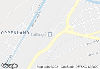 Karte mit Standort von Backhaus Licht GmbH - Tuttlingen BHF