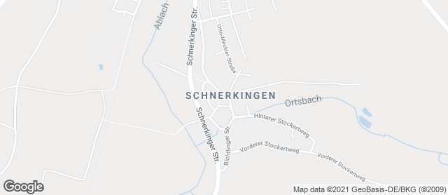 Karte mit Standort von Bäckerei Hauff