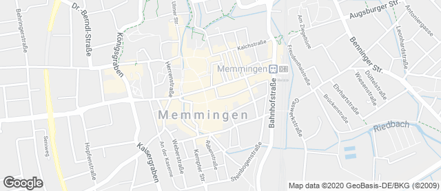 Karte mit Standort von Bäckerei Maier