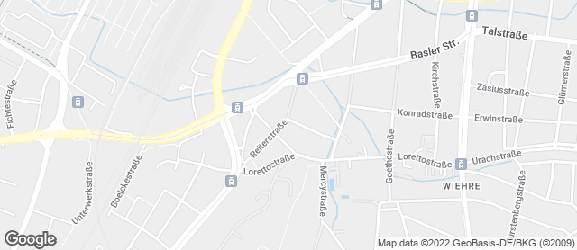 Karte mit Standort von Bäckerei Lay GbR