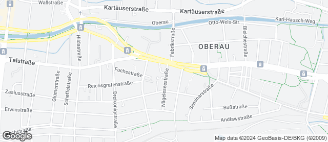 Karte mit Standort von Johannes Ruf Bäckerei GmbH & Co.KG