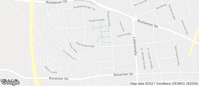 Karte mit Standort von Bäckerei Standhartinger Berliner Freiheit
