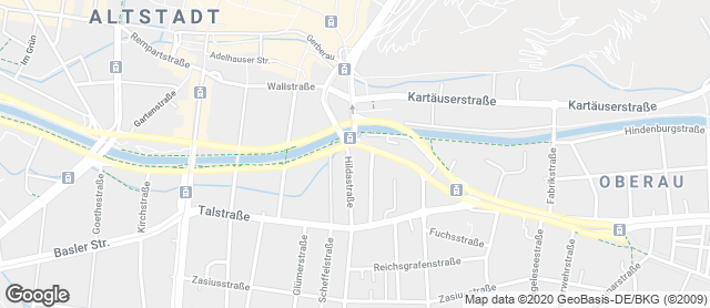 Karte mit Standort von Beckesepp, Café & Bäckerei