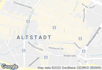 Karte mit Standort von Reiß Beck GmbH & Co. KG Innenstadt
