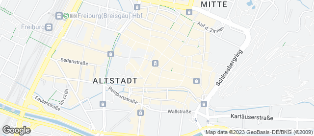 Karte mit Standort von Bäckerei Heitzmann GmbH & Co. KG