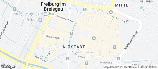 Karte mit Standort von Brot-Boutique Faller GmbH