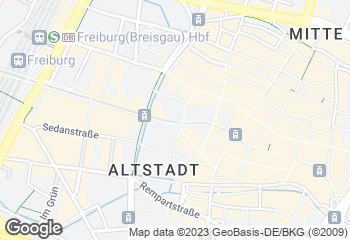 Karte mit Standort von Brot-Boutique Faller GmbH
