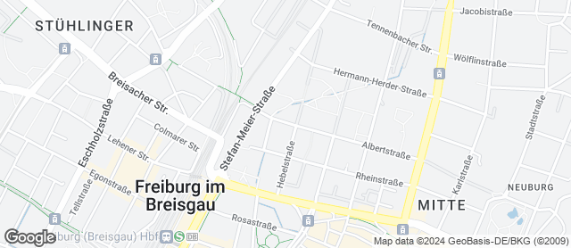 Karte mit Standort von Reiß Beck GmbH & Co. KG Institutsviertel