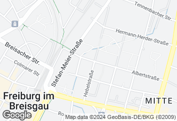 Karte mit Standort von Reiß Beck GmbH & Co. KG Institutsviertel