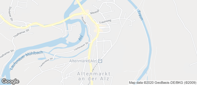 Karte mit Standort von Bäckerei Daxenberger