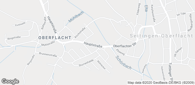 Karte mit Standort von Meisterbäckerei Schneckenburger
