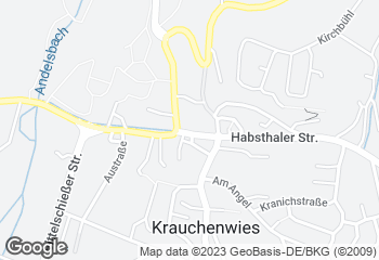Karte mit Standort von Backhaus Mahl