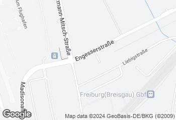Karte mit Standort von Reiß Beck GmbH & Co. KG Neue Messe – Aral Tankstelle