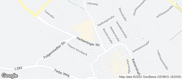Karte mit Standort von Bäckerei Eisinger im Rewe