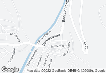 Karte mit Standort von Meisterbäckerei Schneckenburger GmbH & Co. KG
