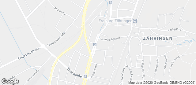 Karte mit Standort von Reiß Beck GmbH & Co. KG Zähringen
