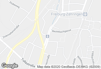 Karte mit Standort von Reiß Beck GmbH & Co. KG Zähringen