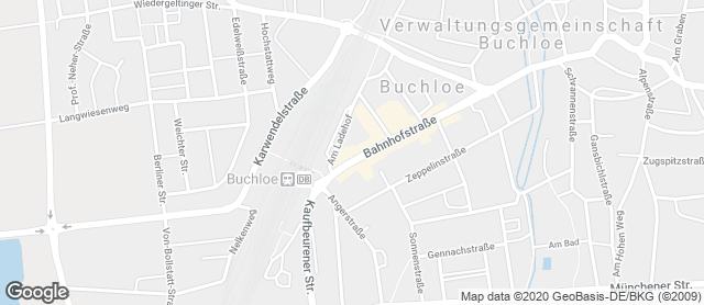 Karte mit Standort von Bäckerei Konditorei Café Manhart