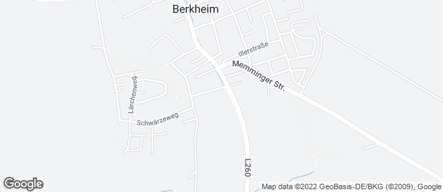 Karte mit Standort von Bio-Bäckerei Grötzinger
