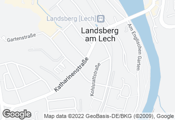 Karte mit Standort von Bäckerei Konditorei Café Manhart