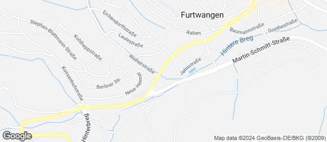 Karte mit Standort von Ganter Bäckerei
