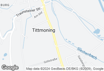 Karte mit Standort von Backstube Wünsche GmbH