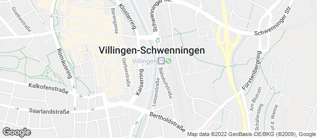 Karte mit Standort von Landbäckerei Geiger
