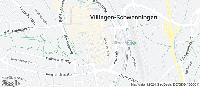 Karte mit Standort von Bäckerei Tritschler, Inh. Cosimo Schioppa