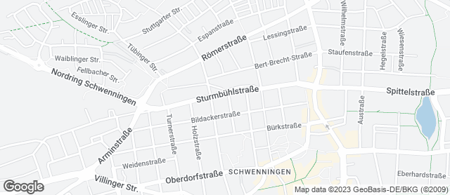 Karte mit Standort von Bäckerei Link