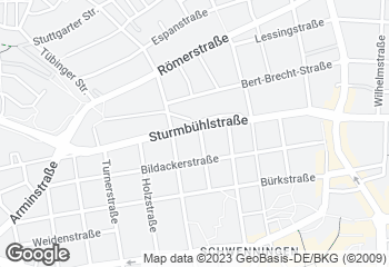 Karte mit Standort von Bäckerei Link