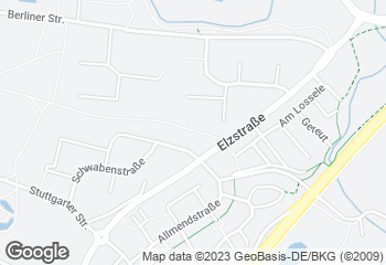 Karte mit Standort von Bäckerei & Konditorei Dick