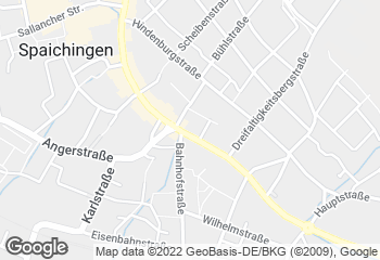 Karte mit Standort von Bäckerei Felsenbeck