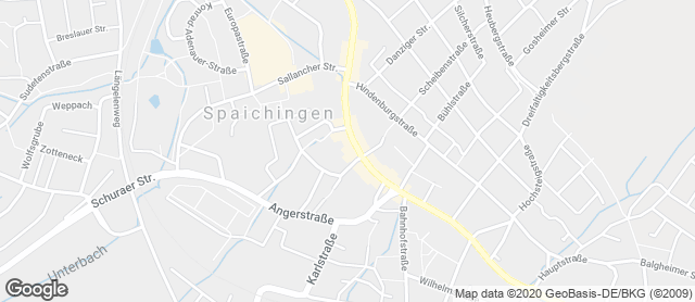 Karte mit Standort von Bäckerei Büchle