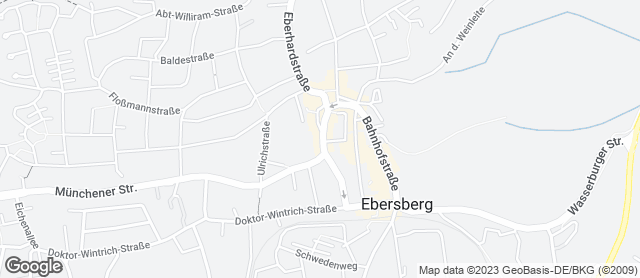 Karte mit Standort von Bäckerei Freundl