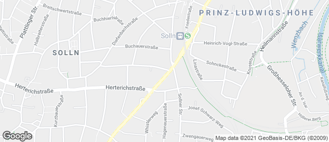 Karte mit Standort von Bäckerei Reis - Pavillon