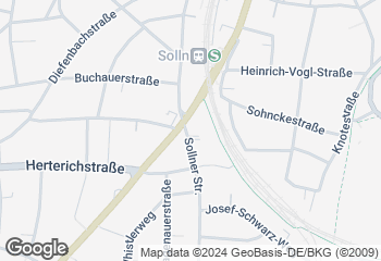 Karte mit Standort von Hofpfisterei