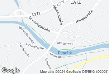Karte mit Standort von Backhaus Mahl