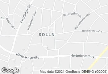 Karte mit Standort von Bäckerei Reis, Familie Majeron