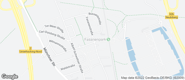 Karte mit Standort von Bäckerei Traublinger - Parkstraße (UHG)