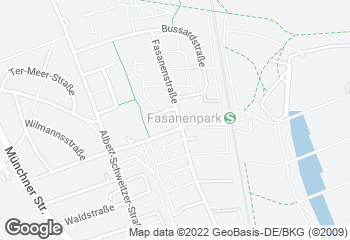 Karte mit Standort von Bäckerei Traublinger - Parkstraße (UHG)