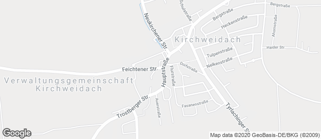 Karte mit Standort von Bäckerei-Konditorei Schönstetter GmbH