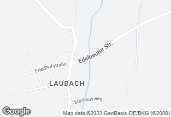 Karte mit Standort von Bäckerei Wuchenauer
