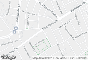 Karte mit Standort von Hofpfisterei