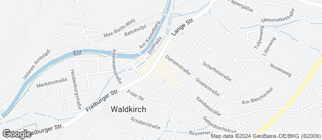 Karte mit Standort von Bäckerei Herr