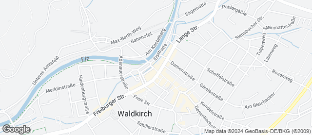 Karte mit Standort von Dorfbäckerei Ritter GmbH