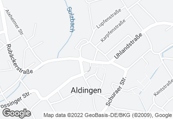Karte mit Standort von Bäckerei Rottler OHG